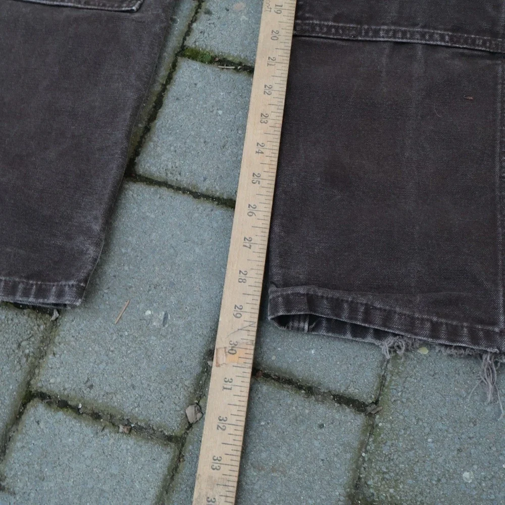 Vintage Carhartt WB136 DKB Double Knee Pants fits 27x30 Paint Speckle Carpenter - Picture 4 of 11